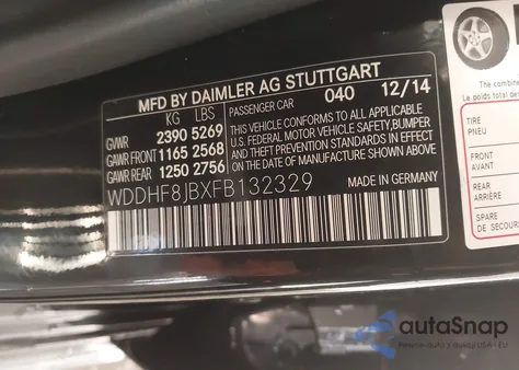 2015 Mercedes-Benz E 350 4Matic z USA, uszkodzony, nr VIN WDDHF8JBXFB132329